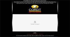 Desktop Screenshot of cordt.de
